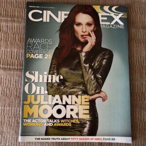 2/$40 Cineplex Magazine Feb 2014 Vol 16 No 2 Julianne Moore 50 Shades of Grey